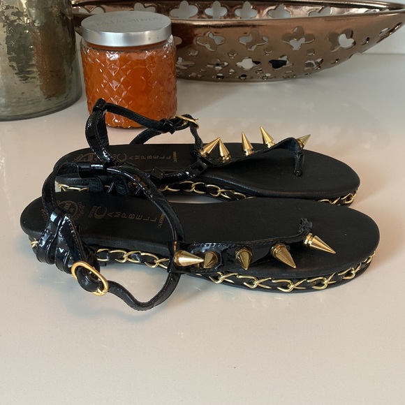 Jeffrey Campbell Studded Black Sandal - Picture 4 of 9